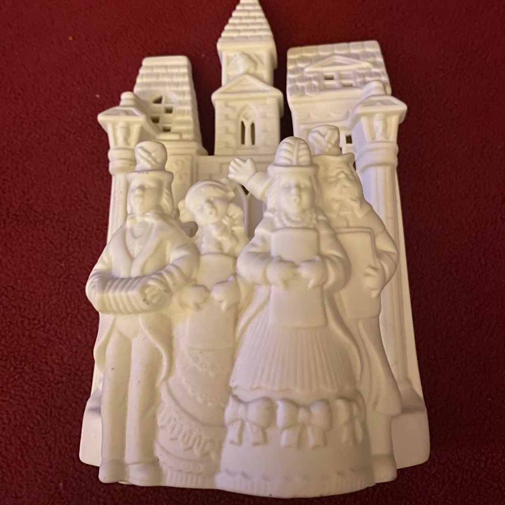 PartyLite White Ceramic Holiday Figurine